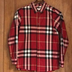 Boys button-down Berberry shirt size 14